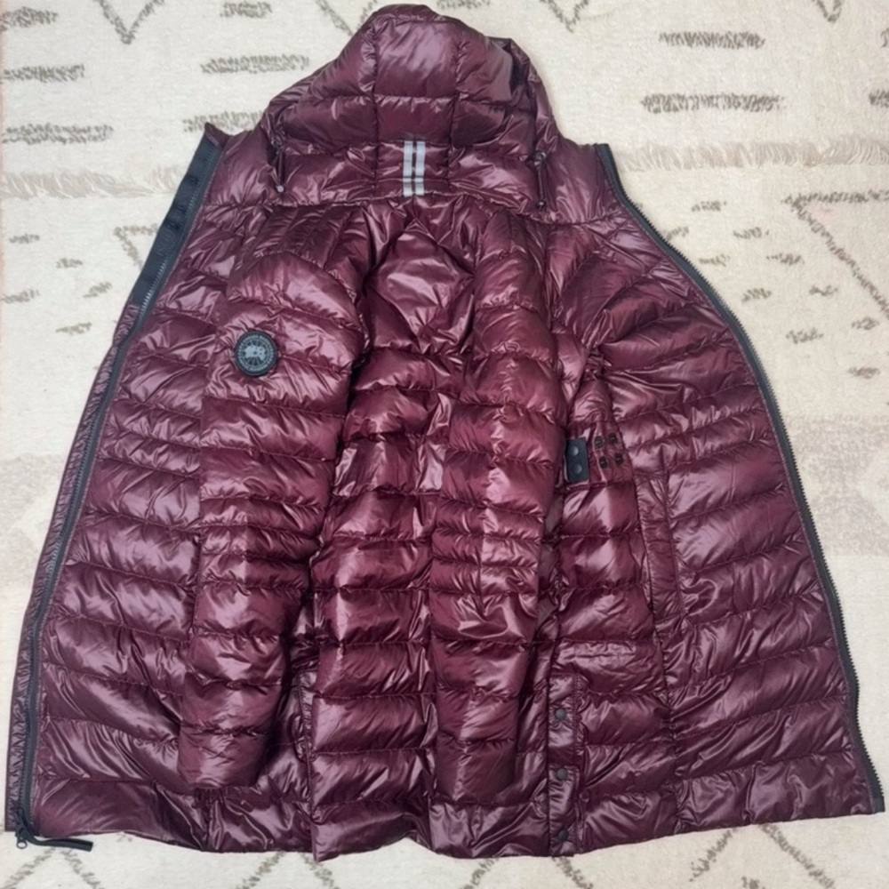 Canada Goose Cypress Hooded Black Logo Jacket - Picture 7 of 13